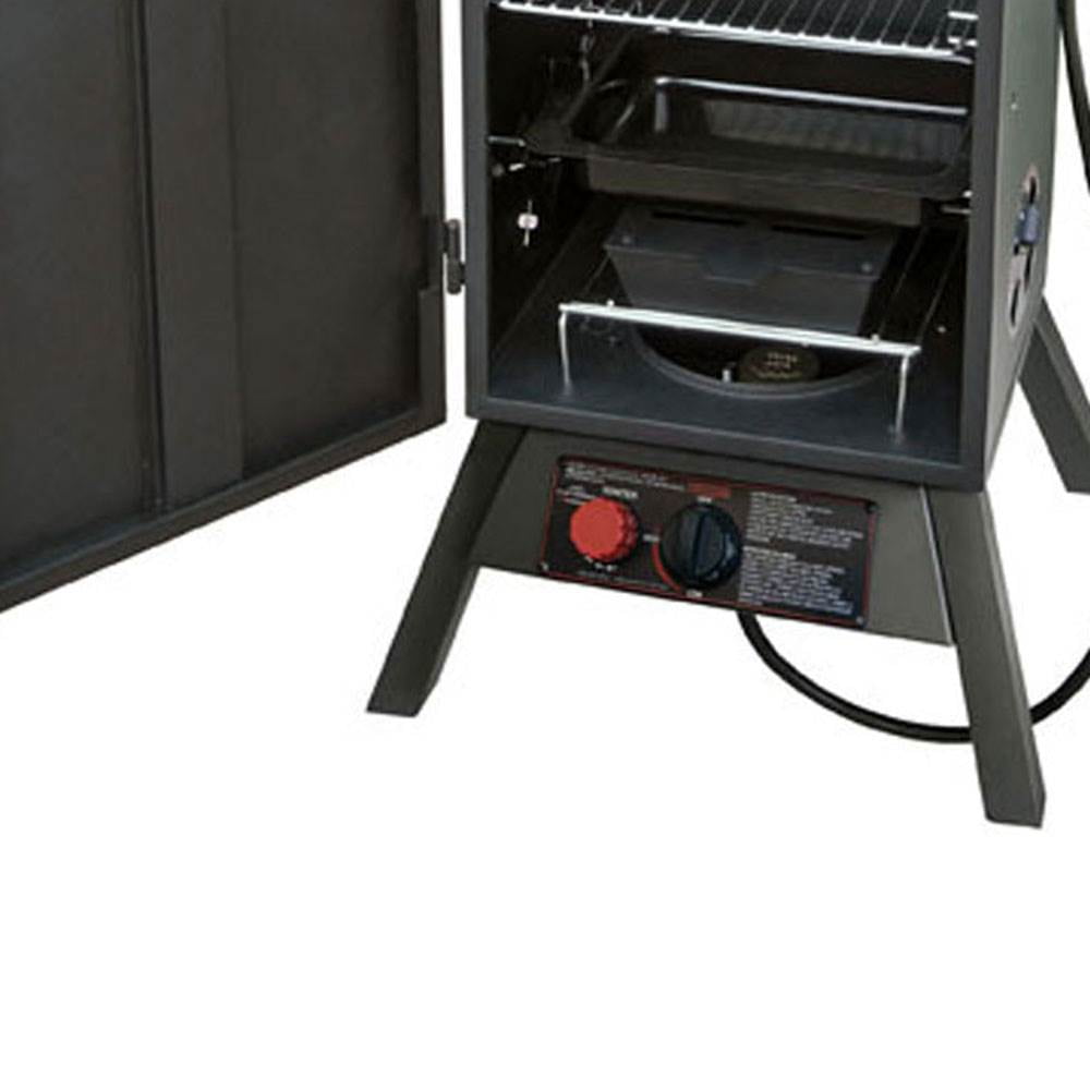 Landmann USA Smoky Mountain 34 Inch Outdoor Vertical BBQ Meat Gas