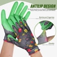 thumbnail image 4 of par de guantes de jardinería, guantes de trabajo, guantes de jardinería, guantes de trabajo para hombres y mujeres, para podar, cavar y plantar., 4 of 7