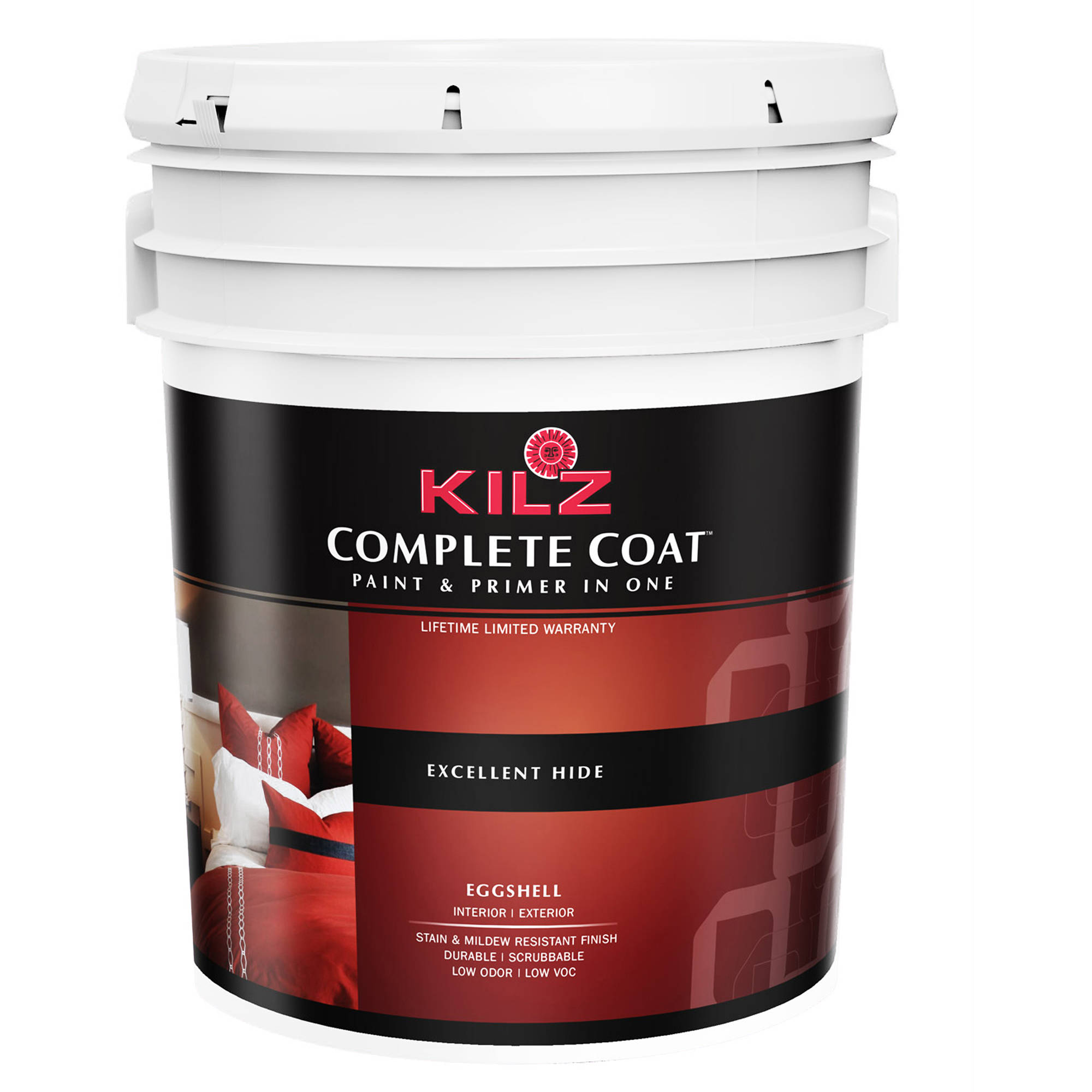 KILZ Complete Coat Pink Tiara LA16 Paint and Primer in 1 Interior and