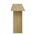 thumbnail image 6 of Tcbosik Modern Console Table, 60" Entryway Table with Storage Shelf, Foyer Table for Living Room, Hallway, Natural, 6 of 8