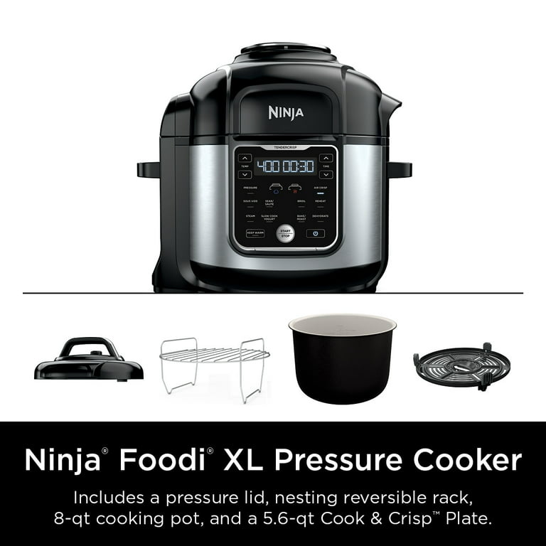 Ninja Foodi Pressure Cooker Community  I just got the ninja foody air  fryer pressure cooker with the smart lid