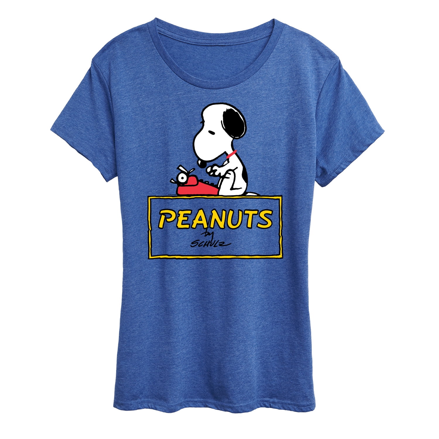 Snoopy Peanuts Records T-shirt in Black
