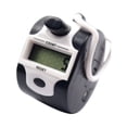 thumbnail image 1 of Mini Tally Counter Knit Row Clickers 5 Digit Handheld Sports Counting Tool Manual Digital LCD Electronic Counting Tool Weave Supplies White, 1 of 9