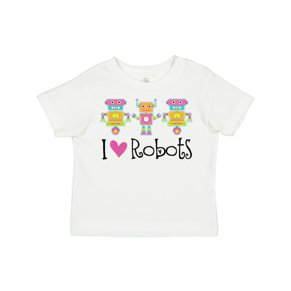 Inktastic Robot Lover Robotics Girls Toddler T-Shirt