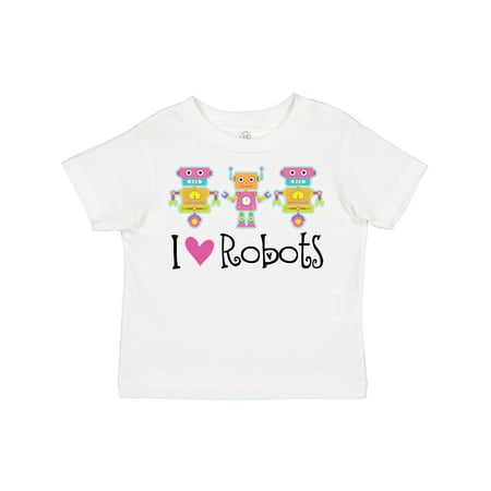 

Inktastic Robot Lover Robotics Gift Toddler Toddler Girl T-Shirt