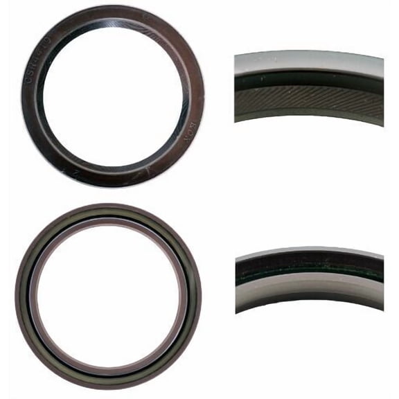 1-Piece Offset Lip Rear Main Seal for Ford/Mazda/Land Rover 171 177 244