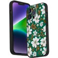thumbnail image 1 of Pretty-white-flowers-3 Phone Case, Degined for iPhone 14 Pro Case Men Women, Flexible Silicone Shockproof Case for iPhone 14 Pro, 1 of 1