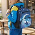 thumbnail image 2 of KUIFORTI Panda Moon Toddler Backpack Girls Kids School Bag with Multiple Organizer Pockets Adjustable Straps Durable for Preschool Kindergarten Back to School Supplies, 2 of 7