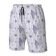 thumbnail image 4 of Balery Bouquet and Lavender Flowers Traje de Baño Estilo Hawaiano para Hombre, Shorts de Secado Rápido con Bolsillos-XX-Large, 4 of 6