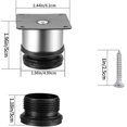 thumbnail image 2 of 4 Adjustable Legs, Stainless Steel Furniture Feet, 2 of 5