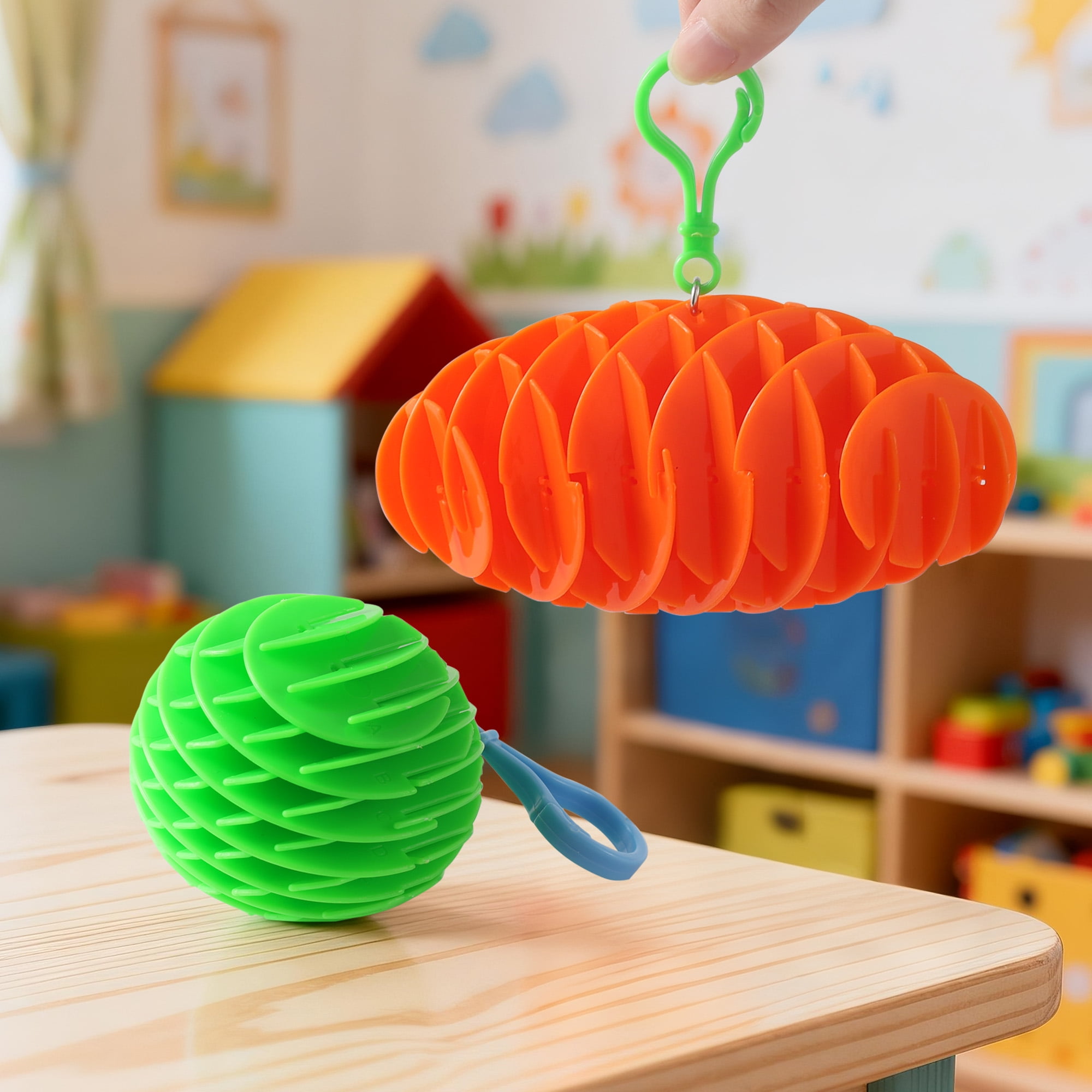 Way to Celebrate! Worm Fidget, Novelty, 2 Pieces, PP