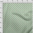 thumbnail image 3 of oneOone Polyester Lycra Mint Fabric Floral Craft Projects Decor Fabric Printed By The Yard 56 Inch Wide, 3 of 4