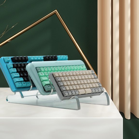 Phenofice Keyboard Stand Heavy Duty Acrylic 1 Set 9.82X4.32X8.65in