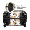thumbnail image 6 of Uemuo Dachshund Dog Puppy Printed Washable Luggage Cover - Fashion Suitcase Protector Fits 18-32 Inch Luggage -Medium, 6 of 9