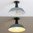 thumbnail image 6 of JONATHAN Y Camila 14" 1-Light Industrial Indoor/Outdoor Iron LED Semi Flush Mount, Matte Silver Blue, JYL7617K, 6 of 9
