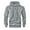 Grey, variant on Men's Hoodies Men's Pullover Casual Sports Loose Trend Long Sleeve Hooded Sweatshirt Man