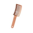 thumbnail image 1 of Qarigey Cepillo de pelo con ventilación, peine curvo profesional, peines húmedos, herramientas de estilismo de peluquería, doméstico, Cuidado del cabello champán Qarigey CE015264-05, 1 of 6