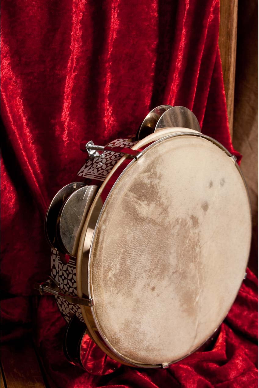 8 1/2" Egyptian Tambourine Drum - Tunable
