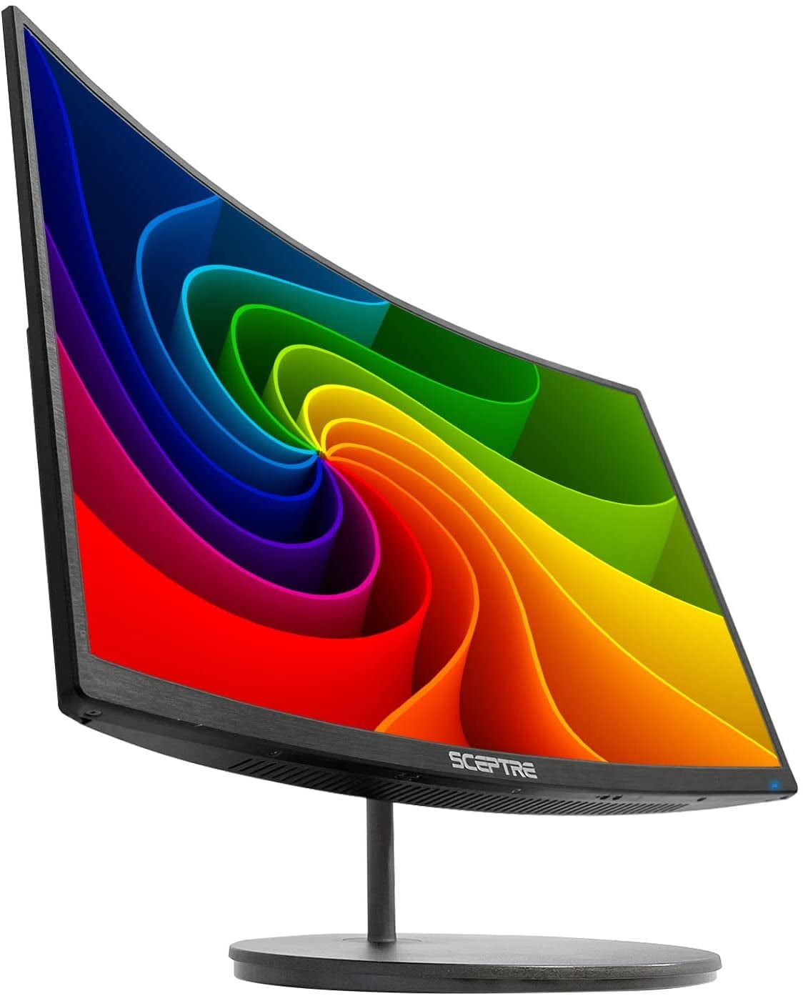 Sceptre C248W-1920RN 24" 1080P LED Curved Computer Monitor, Black