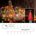 thumbnail image 3 of Magshion 17.3Ft Christmas Decorations Light, Reusable Multicolor LED Fairy Lights with Timer, 50 Bulbs, 44 Waterproof and 8 Mode Controller, Multiple Color, 3 of 10
