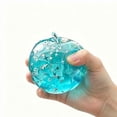 thumbnail image 4 of Pelota antiestrés sensorial para apretar – Juguete antiestrés con forma de fruta de crecimiento lento para aliviar la ansiedad, ejercitar las manos y relajarse en el trabajo o la escuela | Suave pelo, 4 of 5