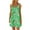 Green, variant on LYXSSBYX Casual Dresses for Women Women's Round Neck Sleeveless Gradient Tie Dyed Beach Dress