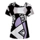 thumbnail image 4 of Camiseta sin tirantes con estampado de amor de manga corta y cuello redondo de verano para mujer Blusas OAVQHLG3B Store  lin121212, 4 of 5