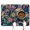 Vibrant, variant on Tropical Watermelon Dog Feeding Mat - Non-Slip, Absorbent Pet Food Mat with Watermelon Print, Multi-Layer Waterproof Design for Summer