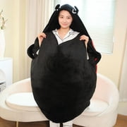 Giant Plush Wearable Ladybug Pillow, Wearables Ladybug Plush Costume, Removable Oversized Ladybugs sDecorative Pillows, Big Bug Wearable Pillow (1PC, 24 inch, S)