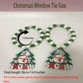 thumbnail image 2 of 2 PCS Christmas Curtain Tieback Buckle, Beaded Curtain Tiebacks, Window Decorations Magnetic Curtain Holdbacks for Living Room/Bedroom Holiday Decor, 2 of 6