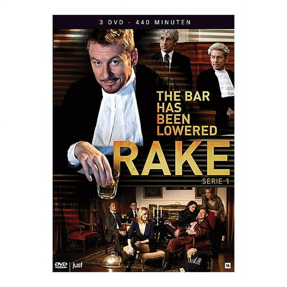 Rake (Series 1) - 3-DVD Box Set ( Rake - Season One ) [ NON-USA FORMAT, PAL, Reg.0 Import - Netherlands ]
