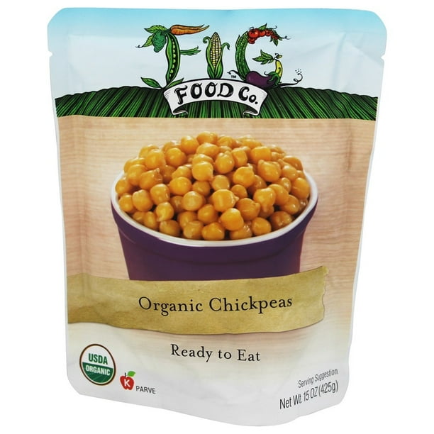 Fig Food Company Organic Chickpeas, 15 Oz