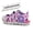 PURPLE/LIGHT/PURPLE, variant on Boys Girls Closed-Toe Outdoor Summer Sport Sandals(Toddler/Little Kid/Big Kid)