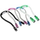 thumbnail image 4 of Inteprter Lámpara de lectura de libros de plástico flexible Tipo U Cuello colgante Luz LED Manos libres Electrónica Rosado, 4 of 7