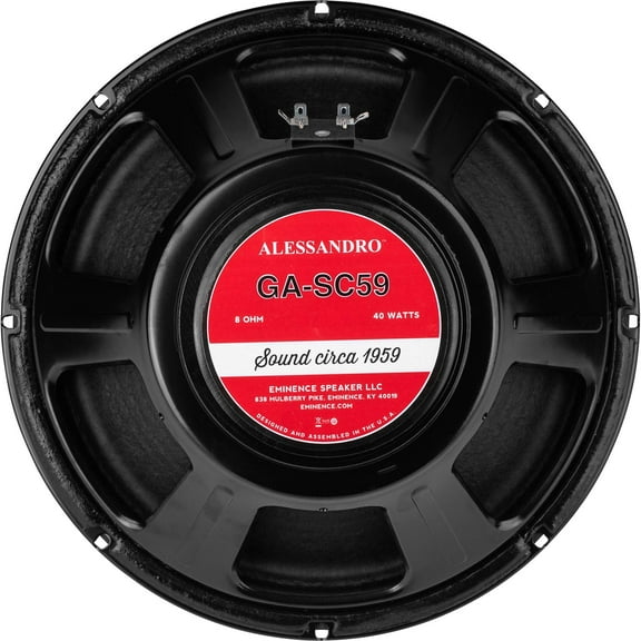 Eminence GASC59 12guitarspeaker Driver