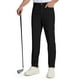 thumbnail image 1 of Pantalones de golf Willit para hombre, elásticos, de secado rápido, negros, 1 of 7