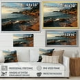 thumbnail image 4 of Designart "Serene Coastline I" Landscapes Floater Framed Canvas Art Print, 4 of 7