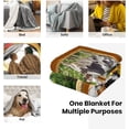 thumbnail image 5 of Cow Print Blanket Soft Warm Lightweight Fuzzy Flannel Cow Throw Blanket All-Season Couch Sofa Decor Cute Cow Blankets and Throws for Kids Teens Adults 50''''x60'''', 5 of 6