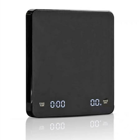 

CDJLY Smart Drip Coffee Scale 3kg/0.1g Timing USB Electronic Home Kitchen Scales
