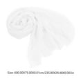 thumbnail image 2 of QUMIIRITY Drape for Wedding Arch White Chiffon Drape Decoration for Event Planners 1Pcs, 2 of 8