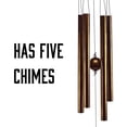 thumbnail image 4 of Rivers Edge Products Brass Wind Chime, 29 by 4 Inches, Soothing Metal Wind Bell for Outside, Durable Outdoor Decor for Patio, Garden, or Cabin, Horse Bronze, 4 of 7