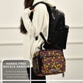 thumbnail image 6 of FORMRS Student Lunch Bag Insulated Reusable Cooler Box with Zipper Pockets, Yellow Floral, 6 of 9