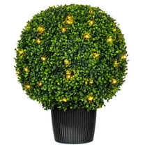 Vickerman 20" Artificial Green Boxwood Ball.