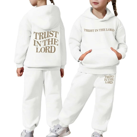 Tracksuit Athletic Sweatsuits Sets,2 Piece Long Sleeve Letter Printed Pullover Hoodie and Active Jogger Pants Fall Clothes Boys Sets 10-11 Years