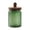 Green, variant on Gumesh 24oz Colored Glass Storage Jar - Airtight Canister for Household Kitchen, Snacks & Tea Storage, Multi-purpose Food Jar