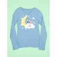 thumbnail image 3 of Cute Owls On The Clouds   Long Sleeve Toddler -Image by Shutterstock,  4 Toddler, 3 of 4