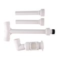 thumbnail image 2 of Cabezales de fuente para piscina, cascada, accesorios ajustables para piscina, aireador de piscina de doble cabezal, apto para Mos White, blanco, 2 of 5