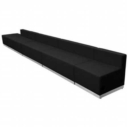 BONANZA HERCULES Alon Series Black Leather Reception Configuration