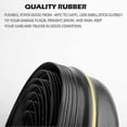 thumbnail image 2 of Universal 10Ft Garage Door Seal Strip Weatherproof Rubber Threshold, 2 of 5