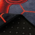 thumbnail image 6 of NTBED Game Console Area Rug for Bedroom Sofa Playroom Gaming Geometric Bedside Rugs Gamer Decorative Floor Mat Carpet (3x5 Feet, Red), 6 of 6